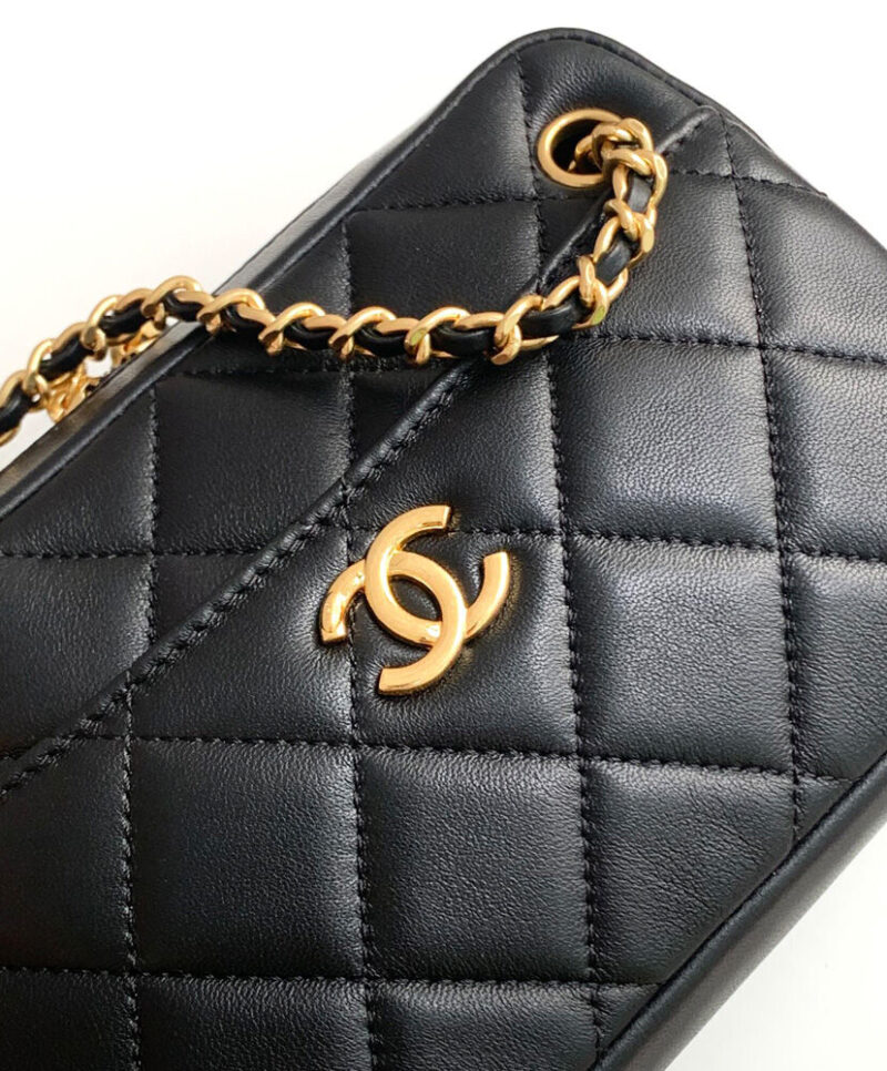 Chanel Mini Camera Case AS5190 Black
